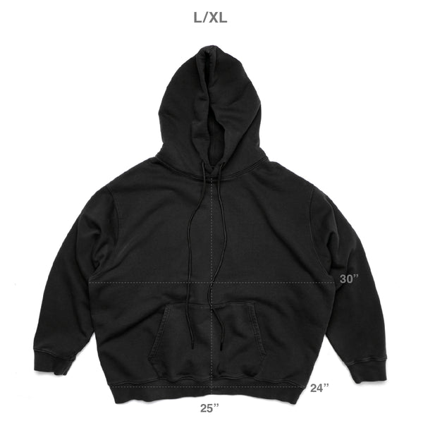 Vintage Black Hoody (last batch)