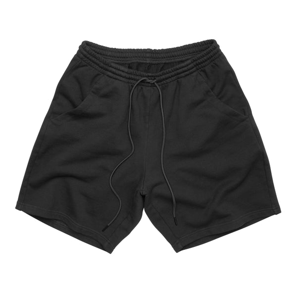 Men's Plain Shorts - Black