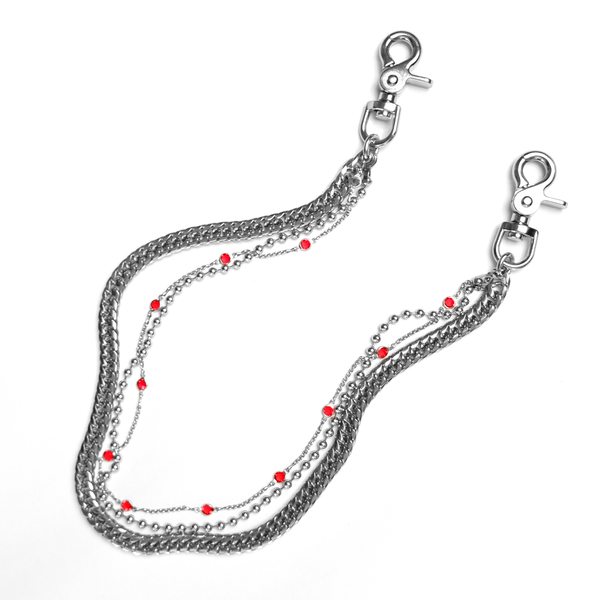 Ruby Triple Wallet Chain (1of1)