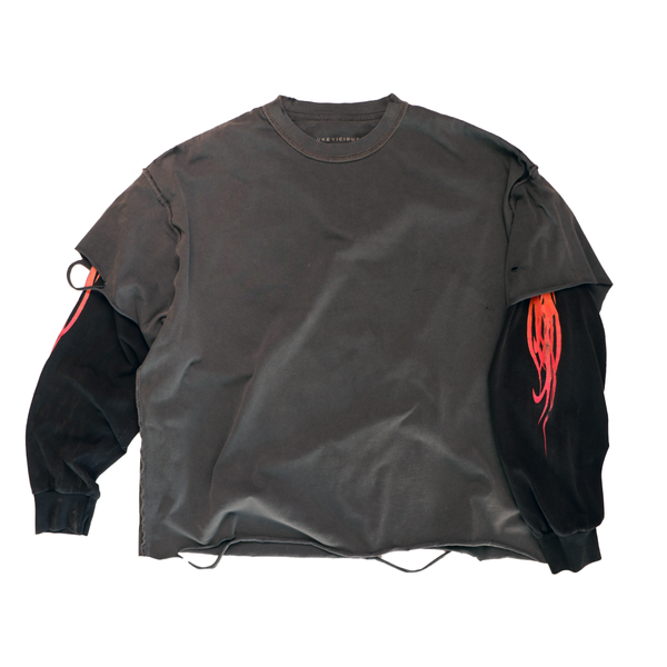 Double Layer Flames Tee (1of1)