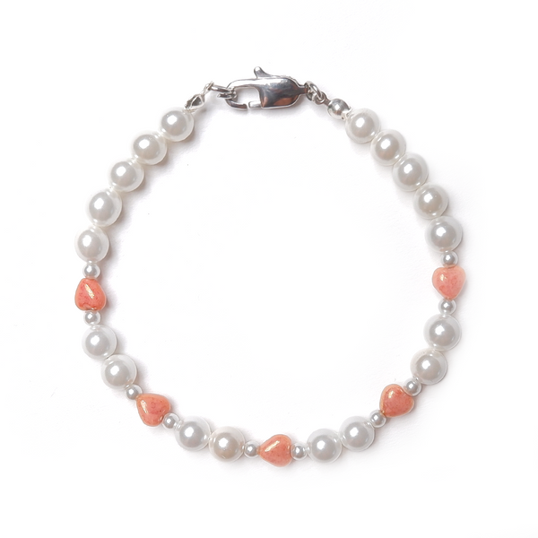 Heart & Pearls bracelet (limited)