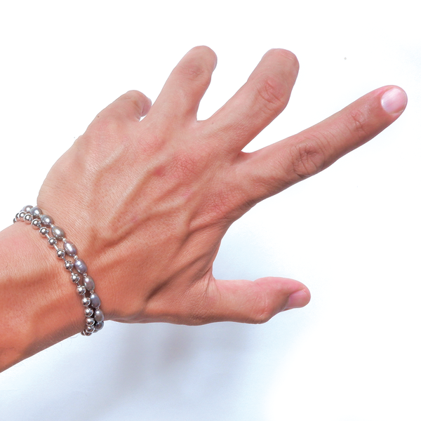 Chrome Pearl bracelet (limited)