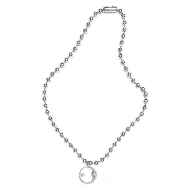 Double Stack Moon Necklace (1of1)