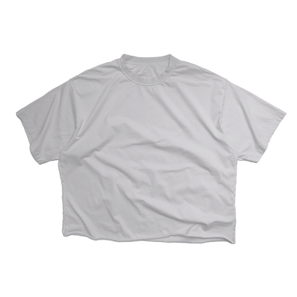 Off White Crop Tee (super limited)