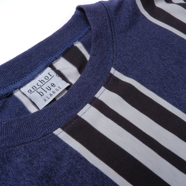 ANCHOR BLUE Vertical Striped SHIRT