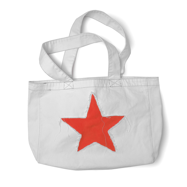 White STAR PUNK Tote (1of1)